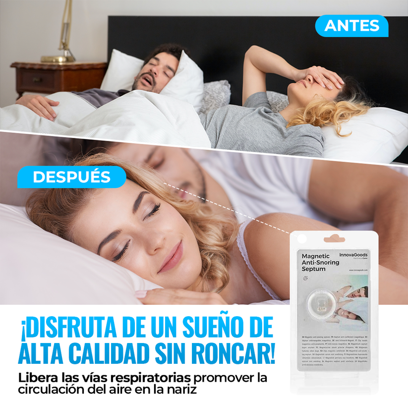 Dispositivo Nasal Antironquidos (Compre 1 Obtén 2)