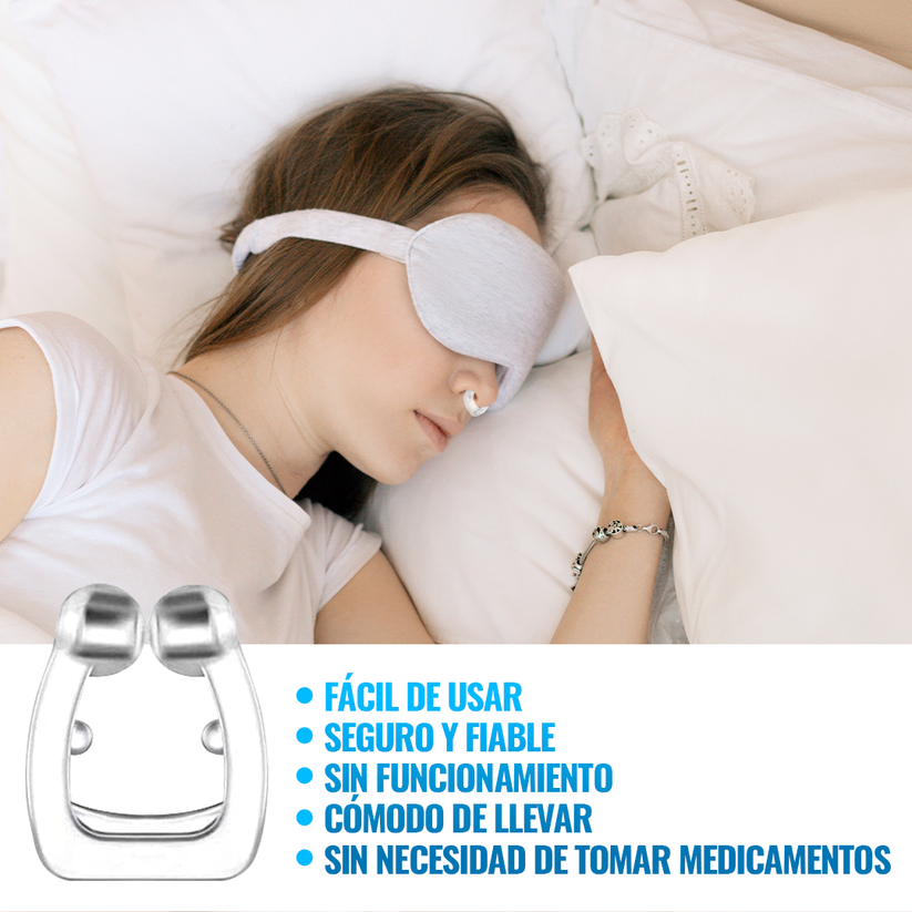 Dispositivo Nasal Antironquidos (Compre 1 Obtén 2)