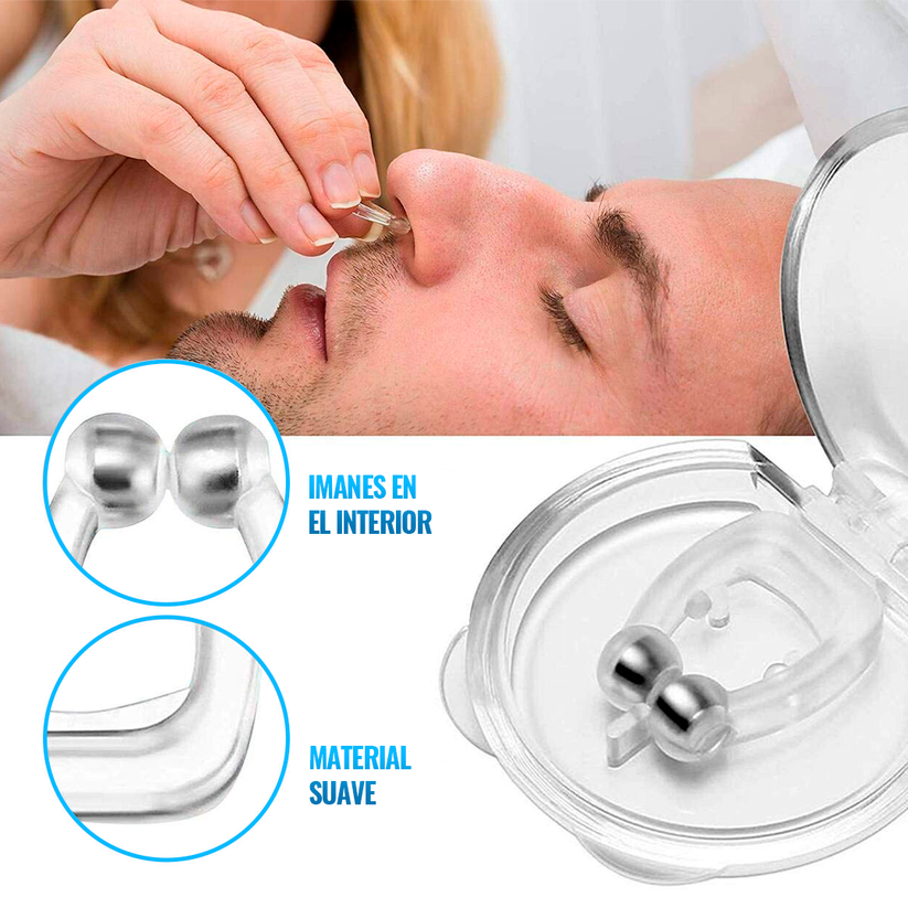 Dispositivo Nasal Antironquidos (Compre 1 Obtén 2)